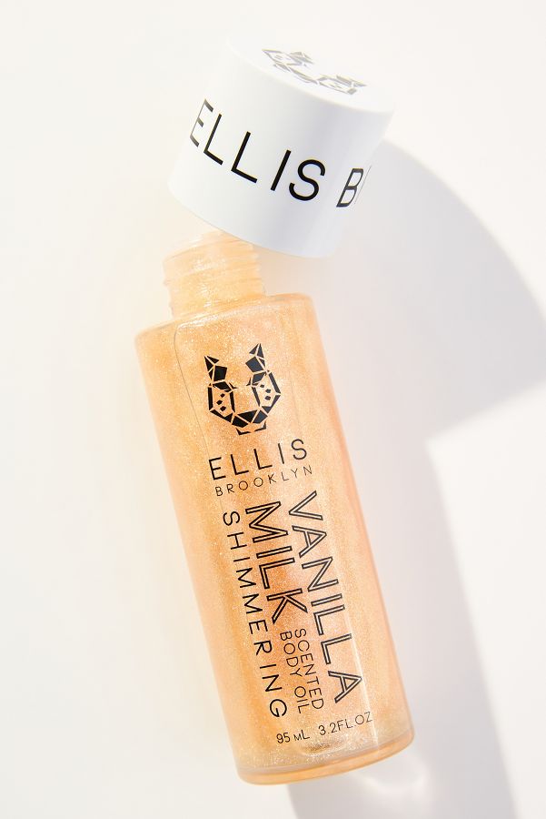 Slide View: 1: Ellis Brooklyn Vanilla Milk Shimmering Scented Body Oil