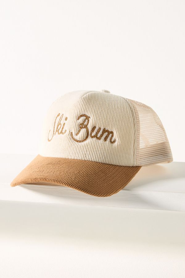 Slide View: 1: Worn/West Ski Bum Trucker Hat