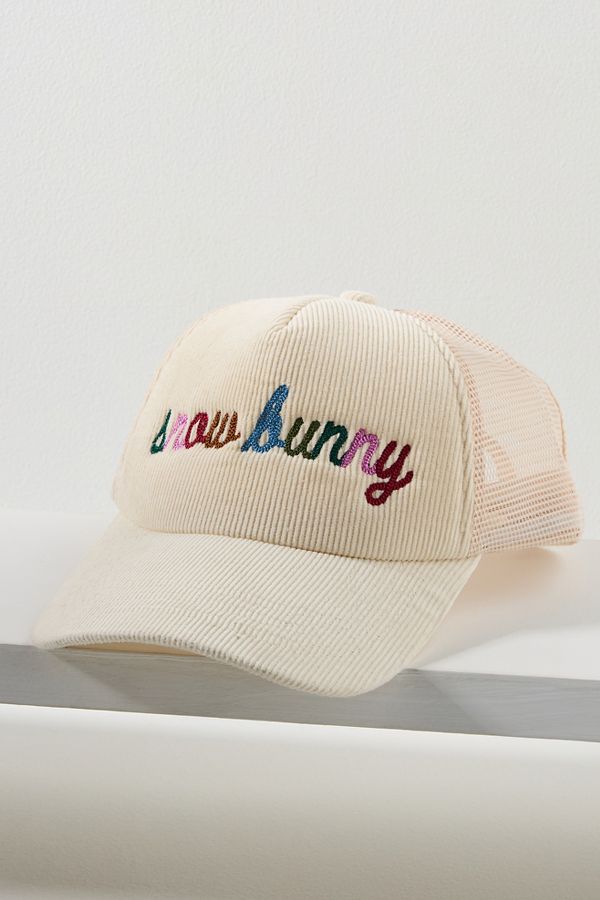 Slide View: 1: Worn/West Snow Bunny Trucker Hat