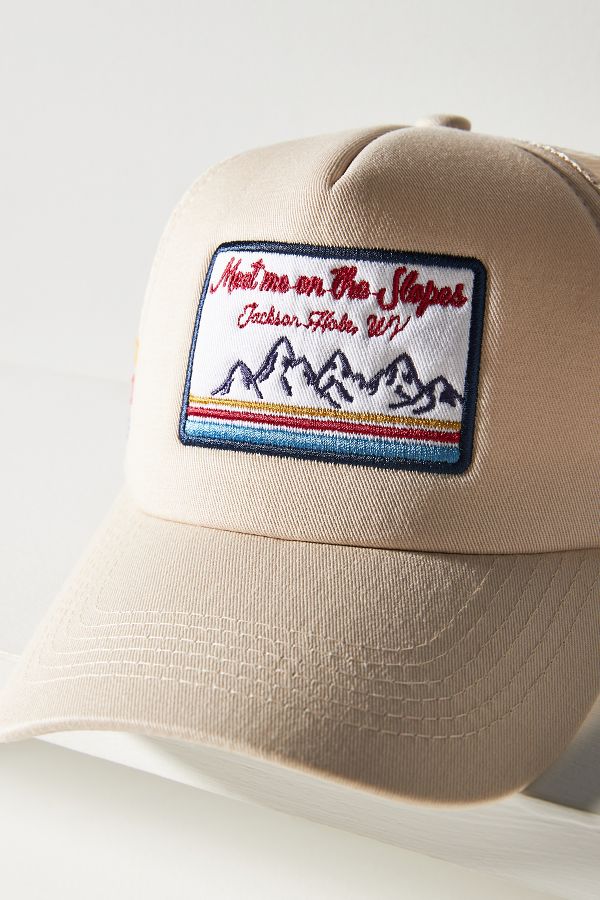 Slide View: 4: Worn/West Meet Me on the Slopes Trucker Hat