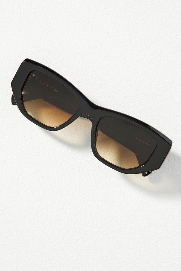 Slide View: 1: RAEN Ynez Rectangle Sunglasses