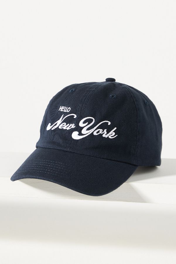 Slide View: 1: KULE The Hello New York Kap Baseball Cap