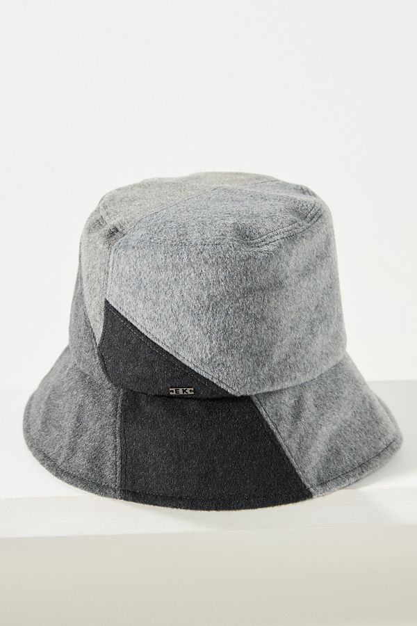 Slide View: 1: Eugenia Kim Yuki Patchwork Bucket Hat