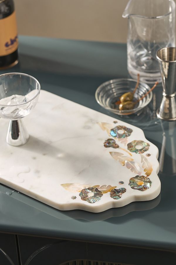 Slide View: 1: Alaia Small Marble Cheese Board