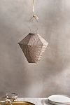 Thumbnail View 2: Lace Battery Lantern, Grey Diamond