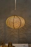 Thumbnail View 1: Lace Battery Lantern, Gold Oval