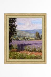 Slide View: 1: Provence Fields Wall Art