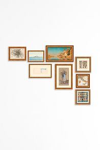 Slide View: 1: Vintage Travel Gallery Wall Art