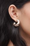 Thumbnail View 2: Small Mod Hoop Earrings