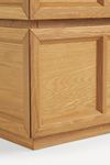 Thumbnail View 6: Halstead Six-Drawer Oak Dresser