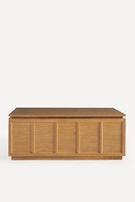 Slide View: 2: Halstead Oak Storage 43" Coffee Table