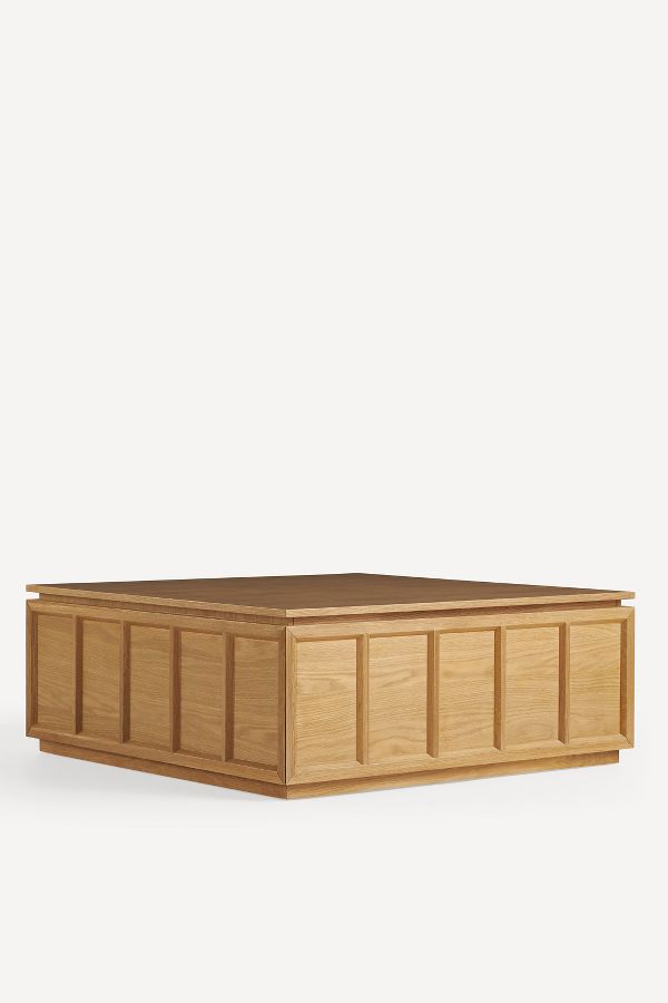 Slide View: 3: Halstead Oak Storage 43" Coffee Table