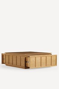 Slide View: 4: Halstead Oak Storage 43" Coffee Table