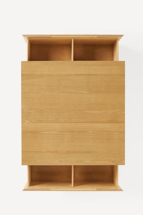 Slide View: 7: Halstead Oak Storage 43" Coffee Table