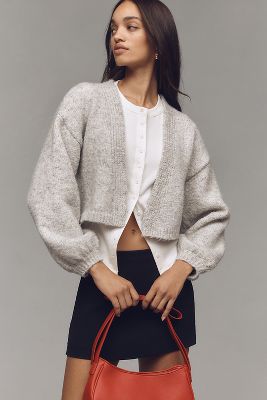 By Anthropologie Cosy Cropped Shrug