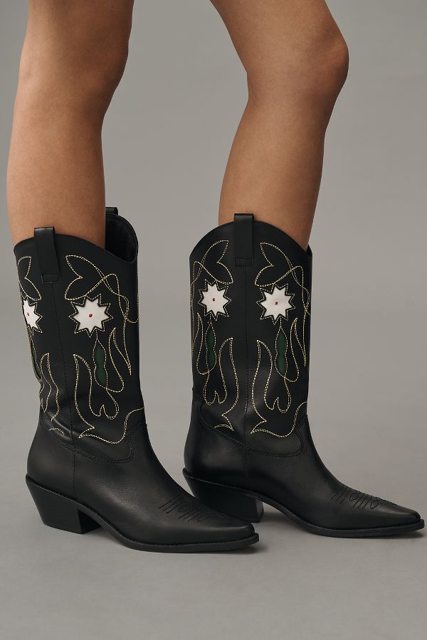 Slide View: 2: Bottes Western Matisse Sienna