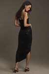 Thumbnail View 2: Norma Kamali Diana Strapless Ruched Stretch Jersey Midi Dress