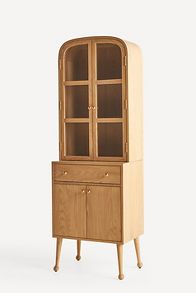 Slide View: 3: Moretti Oak Bar Cabinet