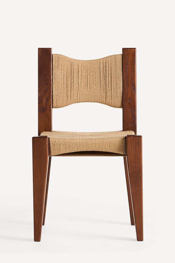 Slide View: 2: Keller Woven Dining Chair