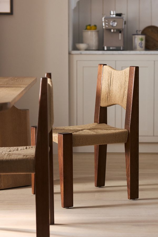 Slide View: 1: Keller Woven Dining Chair