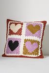 Thumbnail View 1: Cotton Crochet Heart Pillow