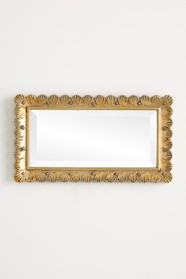 Florencia Petite Scalloped Mirror