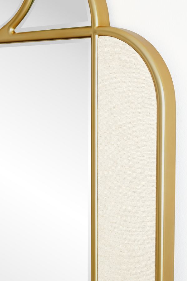 Slide View: 2: Gwenyth Beveled Floor Mirror