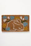 Thumbnail View 1: Floral Rabbit Printed Coir Doormat