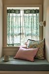 Thumbnail View 1: Priyanka Cotton Printed Bird Café Curtains, Set of 2