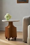 Thumbnail View 1: Perry Marble Round Side Table