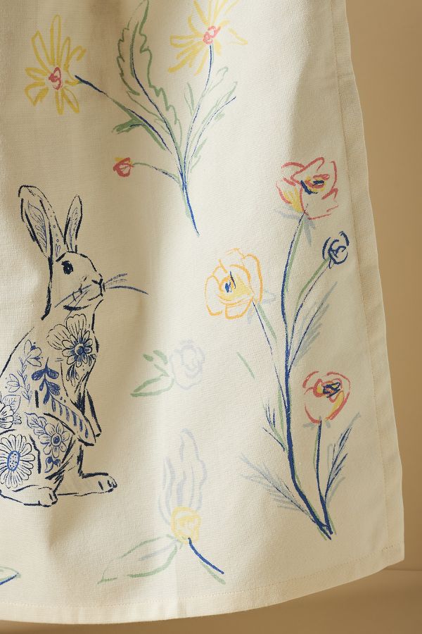 Slide View: 2: Easter Sketch Dish Towel