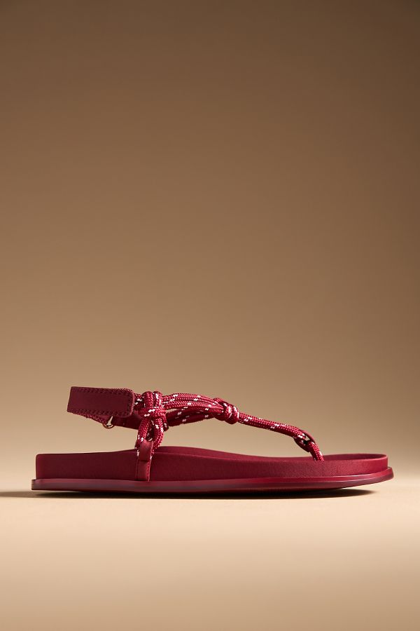 Slide View: 5: Jeffrey Campbell All-Aboard Rope Sandals