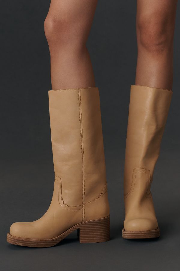 Slide View: 2: Jeffrey Campbell Reflect Tall Pull-On Boots