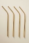 Thumbnail View 1: Viski Belmont Cocktail Straws, Set of 4