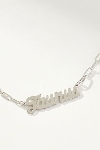 Slide View: 1: Zodiac Silver Necklace