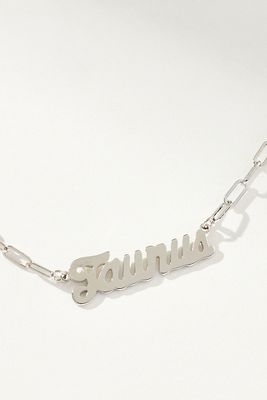 Zodiac Silver Necklace