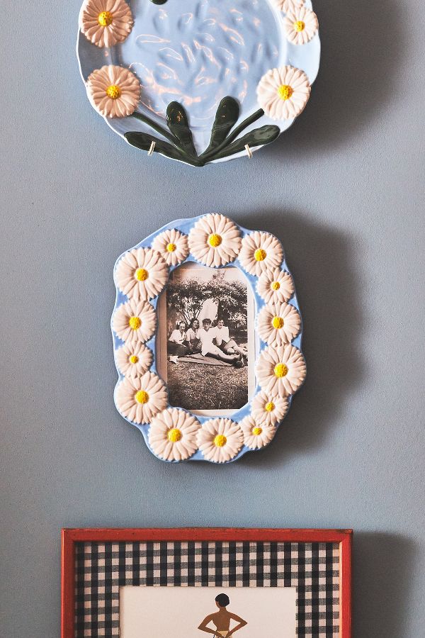 Slide View: 3: Foster Stoneware Picture Frame