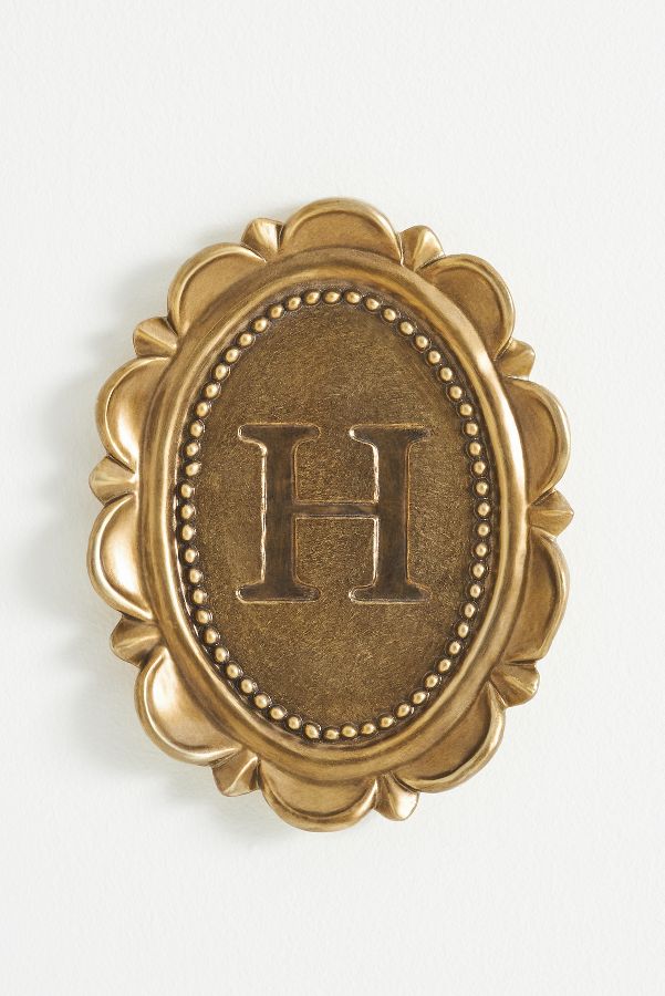 Slide View: 2: Louisa Wall Monogram