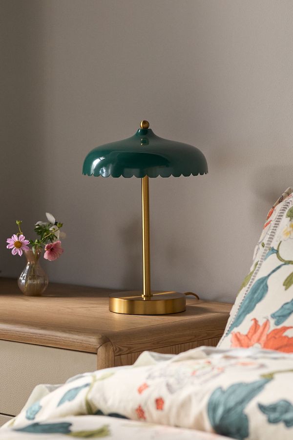 Slide View: 2: Simone Metal Table Lamp