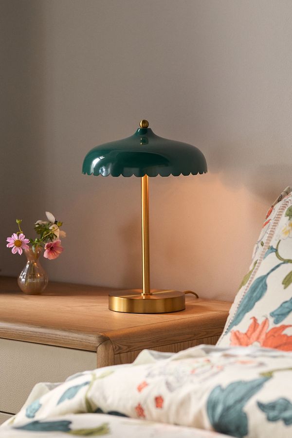 Slide View: 1: Simone Metal Table Lamp