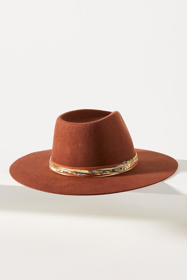 Slide View: 2: San Diego Hat Co. Farrah Fedora