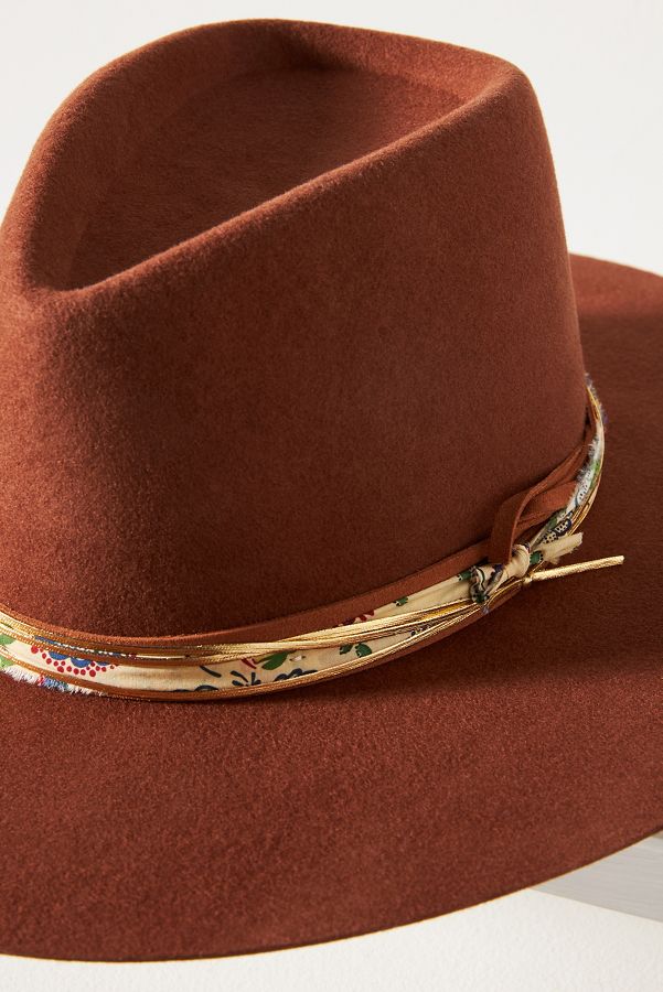 Slide View: 3: San Diego Hat Co. Farrah Fedora