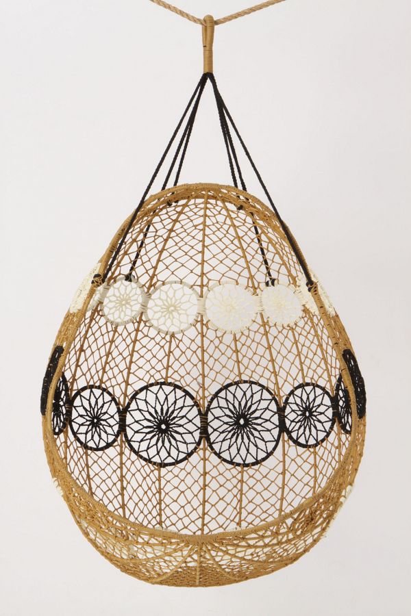 Knotted Melati Hanging Chair Anthropologie