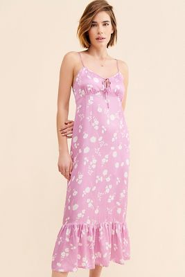 Saltwater Luxe Floral Cami Midi Dress