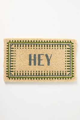 Hey Coir Printed Doormat