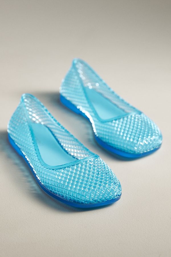 Slide View: 1: Jeffrey Campbell Day Off Jelly Ballet Flats