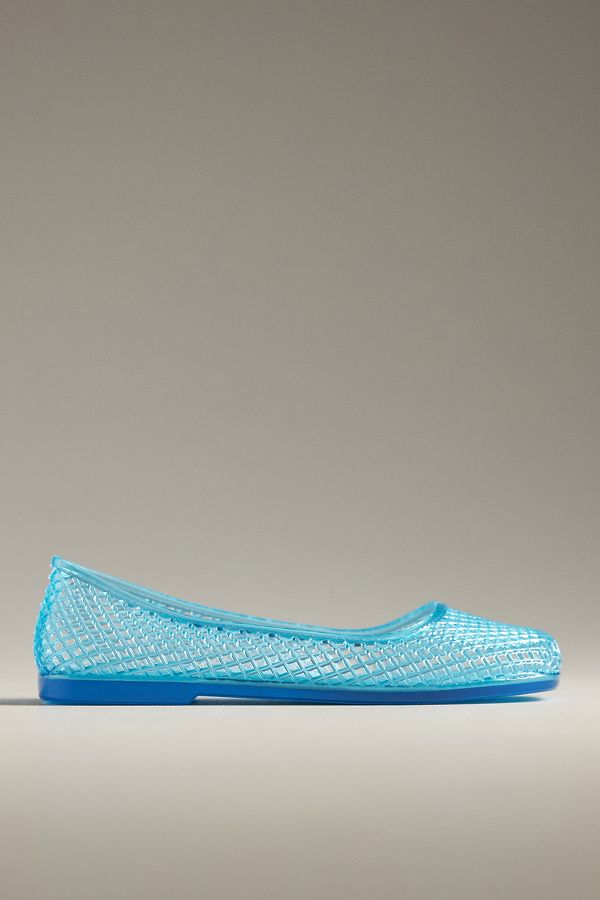 Slide View: 2: Jeffrey Campbell Day Off Jelly Ballet Flats