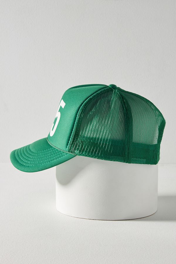 Slide View: 3: Ascot + Hart Area Code Trucker Hat