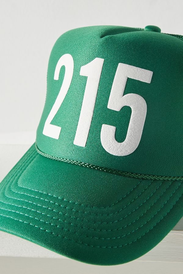 Slide View: 4: Ascot + Hart Area Code Trucker Hat