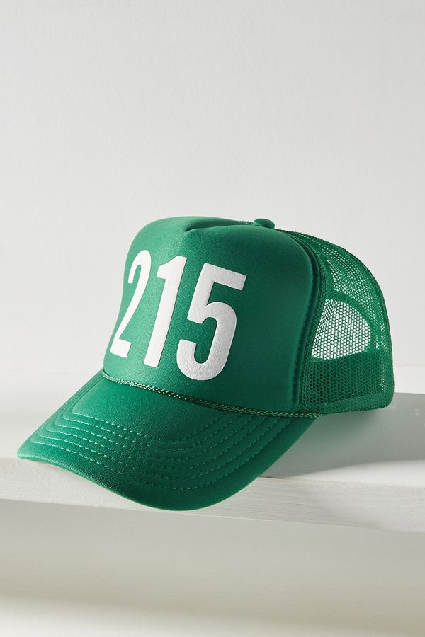 Slide View: 1: Ascot + Hart Area Code Trucker Hat